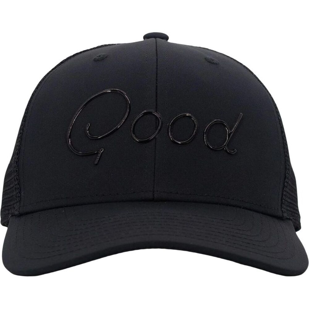 Good Good Golf -  Adult Polyester Fade Trucker Baseba Fade Black